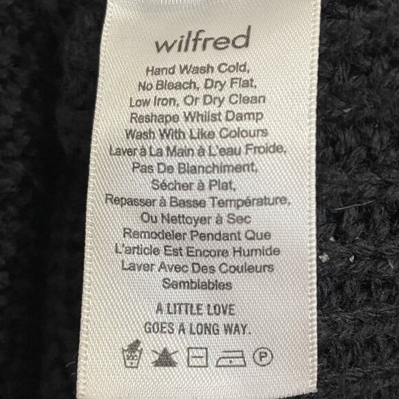 Aritzia Wilfred Durandal Sweater Vest Tunic 100% Merino Wool Small Chunk… - Picture 8 of 9